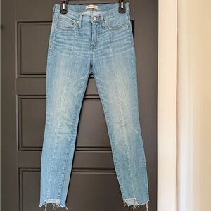 Madewell Light Blue Skinny Jeans
